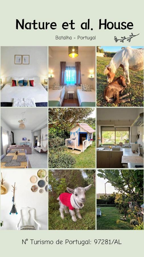 Nature et al House - Casa e jardim para uso exclusivo Batalha Extérieur photo
